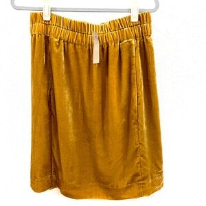 NWT Jcrew velvet skirt Large Petite with pockets!